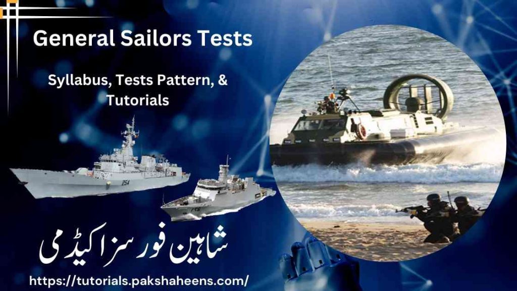 Sailors Jobs in Pak Navy