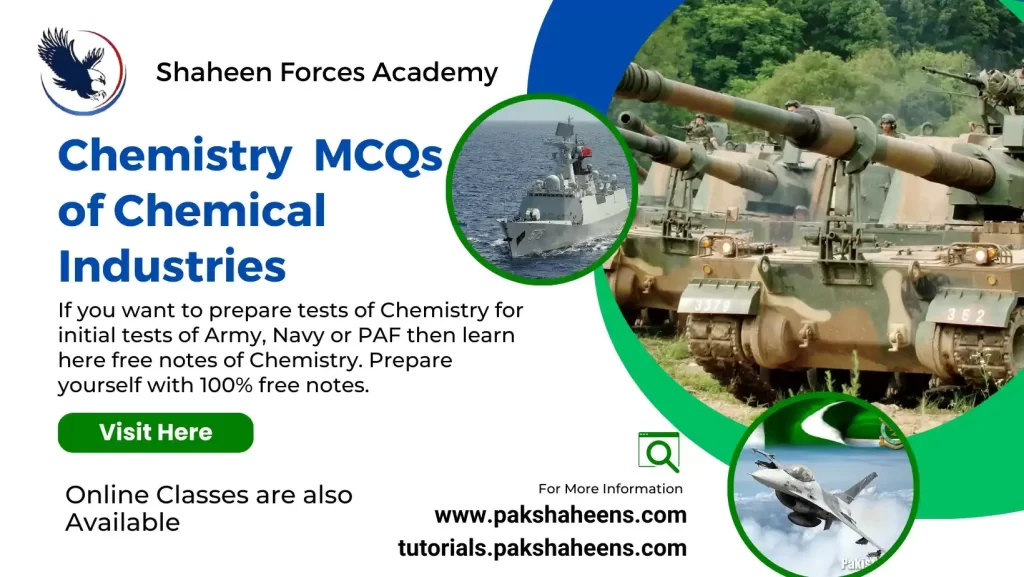 chemical industries mcqs