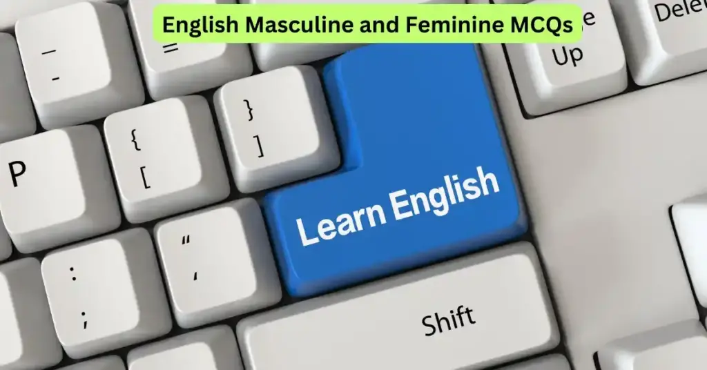 Masculine and Feminine 11 masculine feminine mcqs