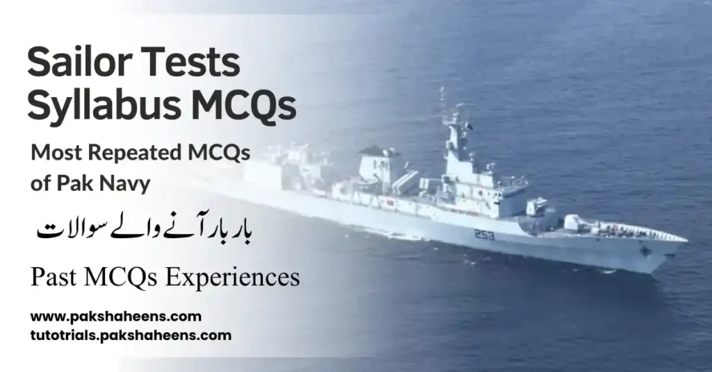 Navy Sailor Selection Criteria Tests MCQs 2 Navy Sailor selection criteria
