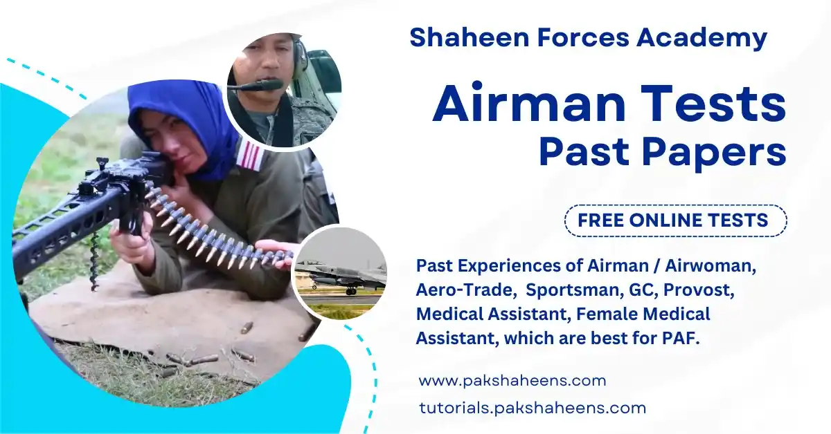 Past PAF Airman Tests